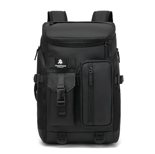 Kalesi Gym Duffle Bag Backpack 4-Way Waterproof with Shoes Compartment for travel Sport Hiking laptop - color: 02-black