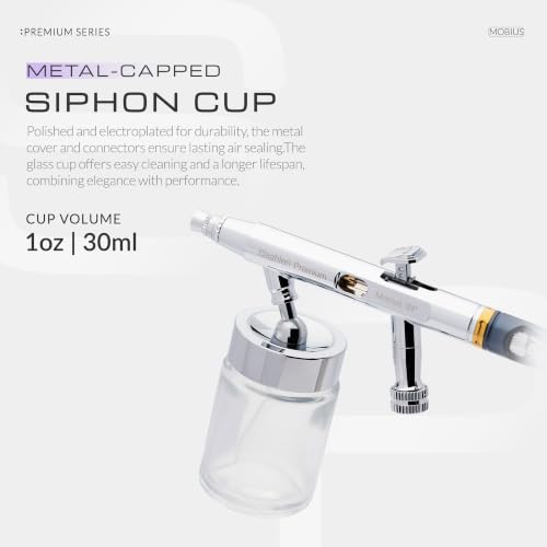 Gaahleri Airbrsuh Premium Series Mobius Siphon Feed Airbrush