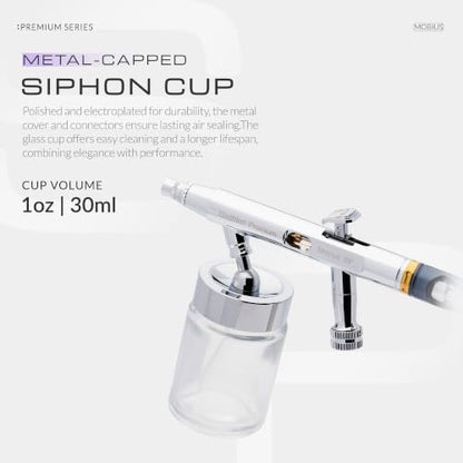 Gaahleri Airbrsuh Premium Series Mobius Siphon Feed Airbrush