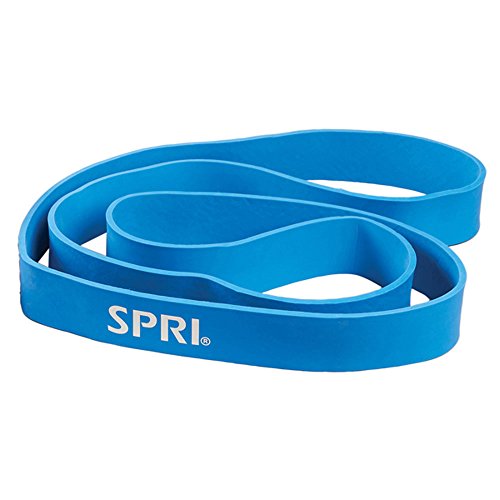 SPRI Superbands - Resistance Band for Assisted Pull-ups, Core Fitness, and Strength Training Resistance Exercises - Versatile Tool for Flexibility, Stamina, and Balance - 1.75", Blue