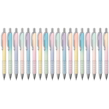 Aisibeiger Gel Pens Fine Point 0.7mm Black Ink Gel Pen Retractable Cute Pens for Smooth Writing School Office Supplies, Pack of 18 - color: 18-count