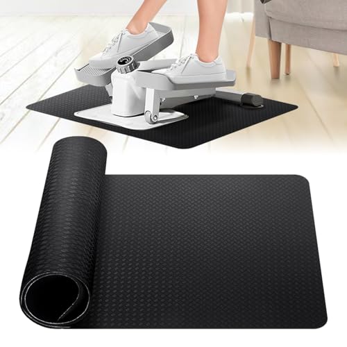 Under Desk Elliptical Mat - Non-Slip Exercise Equipment for Peloton Bike, Small Exercise Mat for Desk Workout Equipment - color: Double-sided 1 Pc