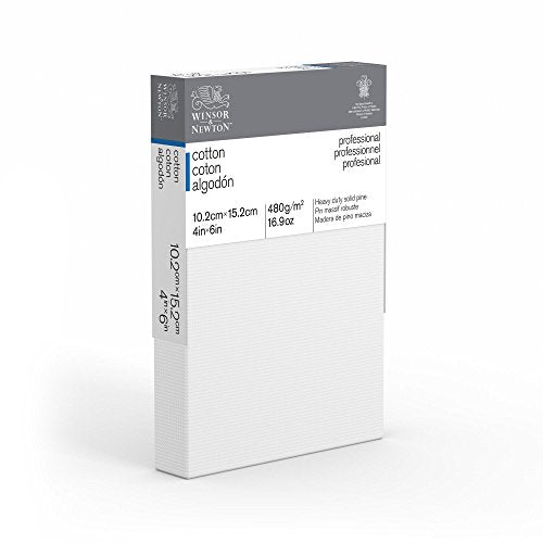 Winsor & Newton Professional Cotton Canvas, 4" x 6" - size: 4" x 6", style: Cotton