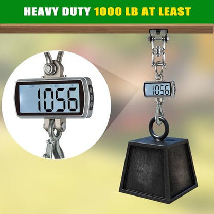 2Pcs 360° Swivel Swing Hanger Swing Ceiling Mount Heavy Bag Hanger Hook - color: 360° Swivel Hanger - Detachable Hooks ( 2 Pack )
