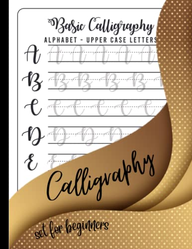 calligraphy set for beginners: Calligraphy Practice Paper Hand Lettering Workbook 120 Sheet , 8.5 x 11 Inches