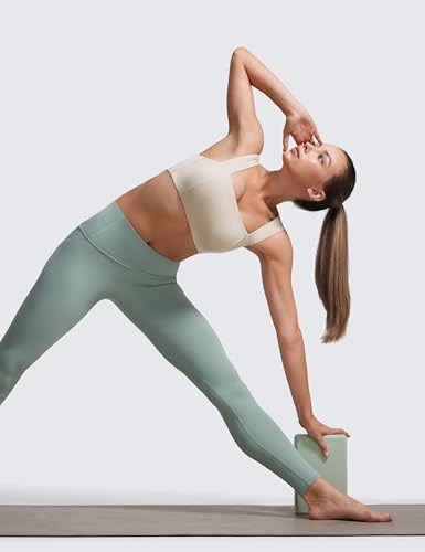 CRZ YOGA Butterluxe Wide Strap Sports Bras - color: Mojave Tan, size: XX-Small