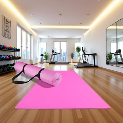 2Pcs Yoga Mat Straps For Carrying - Yoga Mat Elastic Straps, Adjustable Yoga Carrying Strap Holder Straps, Exercise Mat Carrier Strap, Weight Loss Fitness Binding Rope, Fitness Accessories