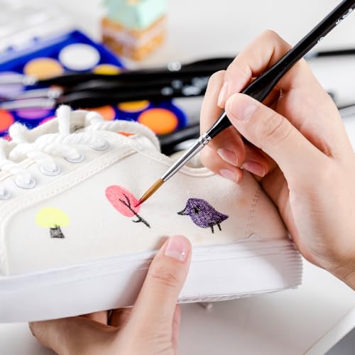 Mr. Pen- Miniature Paint Brushes, 9 Pcs, Detail Paint Brush Set - color: Black