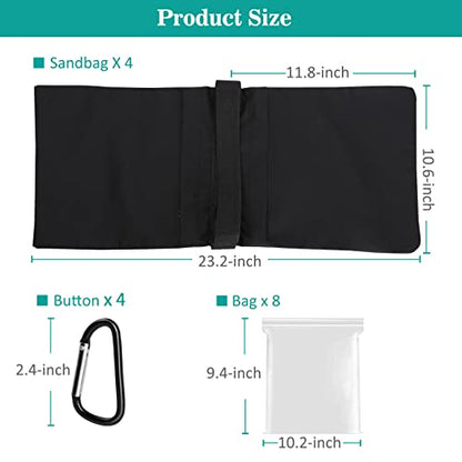 2 Packs Sandbags Weight Bags for Light Stand Photography Video Support - size: 2PCS