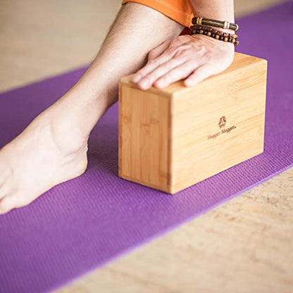 Hugger Mugger Bamboo Yoga Block