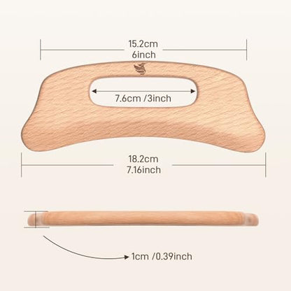 Wood Massage Tool (gua sha Board 2)