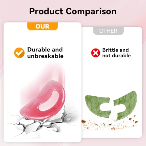 Guasha Tool for Body Body Gua Sha Massage Tool GuaSha Tool for Face(PINK)
