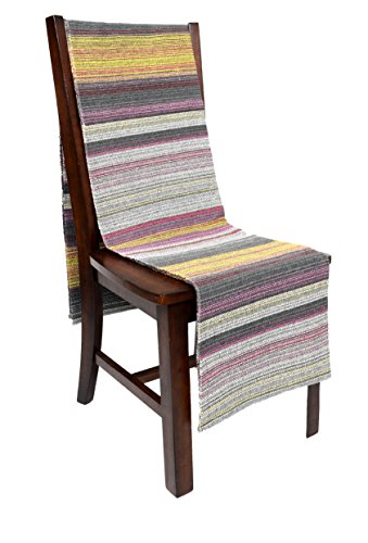 Open Road Goods Handwoven 100% Cotton Outdoor Yoga Blanket – Striped Picnic, Beach, & Patio Throw, Durable Yoga Mat, Throw for Couch, Chairs & Travel - Grey Striped, Full - color: XL Grey Blanket