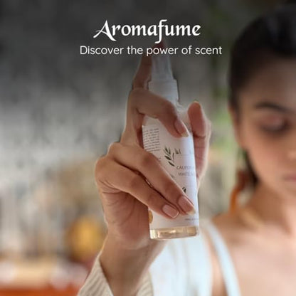 White Sage and Rose Smudge Spray for Spiritual Cleansing, Aromafume - color: White Sage & Rose