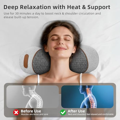 3-in-1 Neck Massager Pillow with Heat