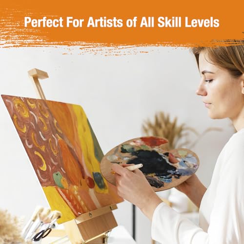 Canvas Boards for Painting 40 Pack, 8 inch x 10 inch Super Value Pack, Artist Canvas Panels for Oil & Acrylic Painting - size: 8"x10"