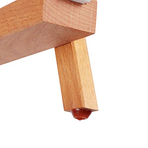 2 Pack Beechwood 25’’ Tabletop Easel Display Stand Set for Painting | Holding Canvas Up to 22 1/2 Inches High, Artist A-Frame Tripod with Rubber Feet, Portable Photo and Sign Holder - size: 2 Pack