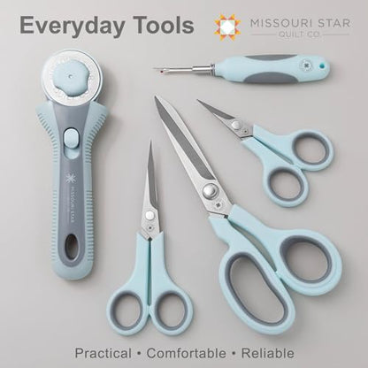 Missouri Star Rotary Cutter, 45mm Blade, Rolling Cutter Tool for Quilt Appliques and Cutting Fabrics, Essential Quilting and Sewing Supplies for DIY Craft Projects - color: 45mm Rotary Cutter