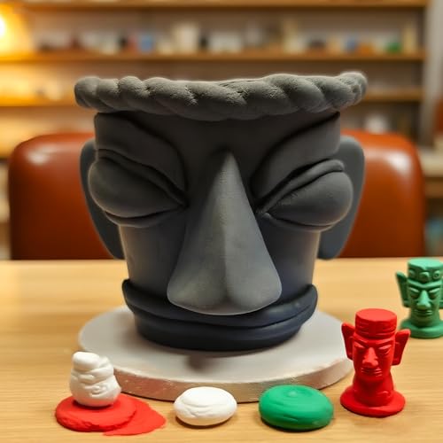 Air Dry Clay Lightweight, Flexible Modeling Clay for Adults Arts and Crafts | Professional & Moldable, Soft & No-Stick, Polymer Clay for Sculpting, Molding,Anime Figures,Making Costumes,DIY Projects - color: Black
