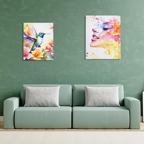 MECCANIXITY 6 Pcs Canvas Boards for Painting, 12 x 16 Inch Blank Flat Canvas Panels Art Painting Supplies White 100% Cotton for Acrylic Oil Watercolor Tempera Paint - size: 12x16 Inch