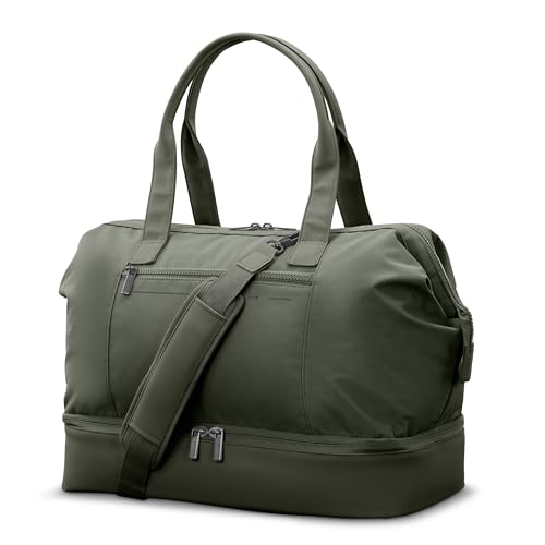 Samsonite Better Than Basic 드롭 바텀 위켄더 - color: 올리브