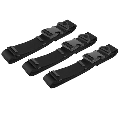 Multifunctional Floating Mat Straps with Quick Release Buckles, Suitable for Baby Pads, Yoga, and Water Activities, Reusable Fastening Strap with Pull Handle Design - 3pack