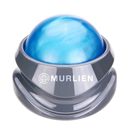 Massage Roller Ball, Tight and Sore Muscles Relief, Manual Massager, Alleviating Shoulder, Arms, Back, Legs, Calves or Muscle Tension | Alleviating Shoulder, Arms, Back, Legs, Calves or Muscle Tension - Blue - color: Blue