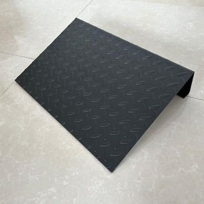 Steel Squat Wedge Block & Slant Board, Heel Elevated Split Squat Wedges Weightlifting, Calf Raise Machine for Calf Stretching