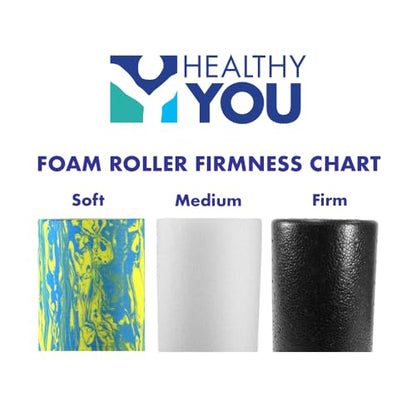 Low Density Soft/Medium Foam Physical Therapy Roller (36" Half Round)
