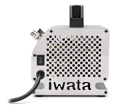 Iwata-Medea Studio Series Silver Jet Single Piston Air Compressor