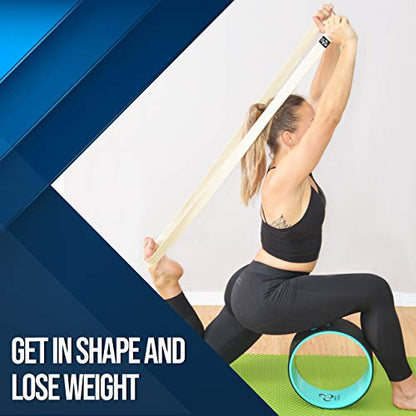 Yoga Wheel 3 Pack - Lose Weight, Get in Shape and Get Fit