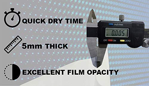 Screen Print Direct® Waterproof Inkjet Transparency Roll (14" x 100') | 5 Mil Transparency Film for Silk Screen Printing, Waterproof Inkjet Film Rolls for Screen Printers (14" x 100') - size: 14 x 100 roll - 2" core