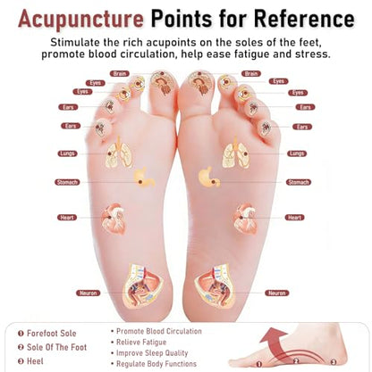 Silicone Acupressure Mat, XL Foot Massage Board with Magnetic Spike | 30x17.7 Inch 3 magnetic pressure points reflexology pad for plantar fasciitis, under standing desk, indoor jogging exercise - color: 30x17.7" Blue