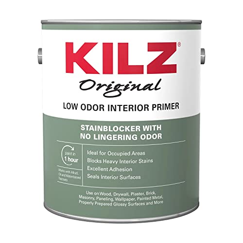 KILZ Original Low Odor Primer, Interior, 1 Gallon - size: 32 Ounce (Pack of 1)