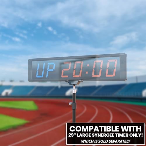Synergee Gym Timer Stand – Fits Large 29" Synergee Timer - color: C) Floor Stand Only - Clock Not Included