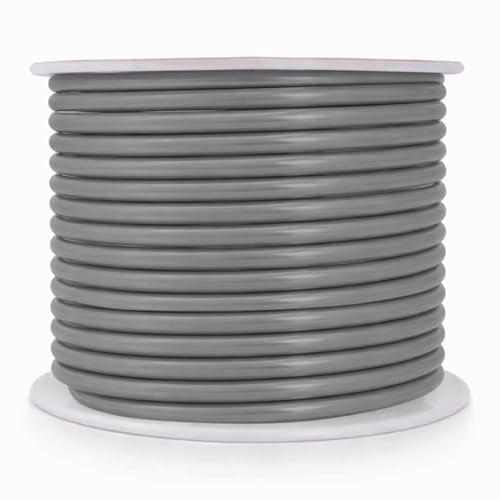 Mandala Crafts 10 Gauge Gray Anodized Aluminum Craft Wire, 32 FT | Colored, Flexible, Bendable, for Bonsai, Armature, Sculpting, Wire Wrapping, Jewelry Making, Weather & Tarnish Resistant - color: Gray, size: 10 Gauge