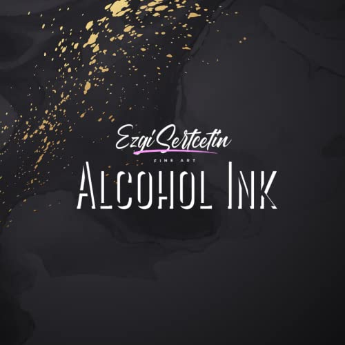 Premium Alcohol Ink by Ezgi Sertcetin (Metallic Brownie) - color: Metallic Brownie