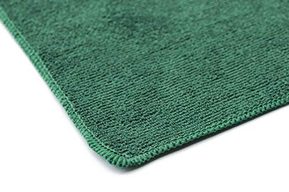 The Rag Company - Sport & Workout Towel - Gym, Exercise, Fitness, Spa, Ultra Soft, Super Absorbent, Fast Drying Premium Microfiber, 320gsm, 16in x 27in, Dark Green (3-Pack) - color: Dark Green
