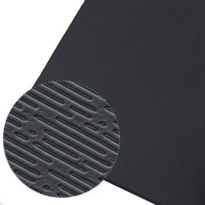 Hatha Yoga Extra Thick TPE Yoga Mat - 72"x 32" Thickness 1/2 Inch -Eco Friendly- With High Density Anti-Tear Exercise Mats For Home Gym Travel & Floor Outside - color: Black