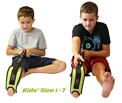 Smart Stretch Strap for Foot, Calf & Hamstring Muscles. Guided Stretching Device for Posture Correction, Plantar Fasciitis, Arch Development & Other Leg & Foot Stretches.
