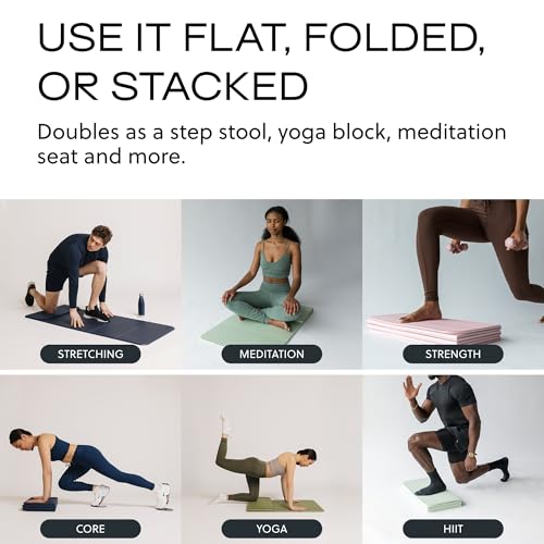 Stakt The Original Foldable Yoga Mat - Non-Slip - color: Tide