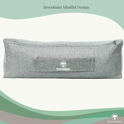 Meditation Cushion – Ergonomic Zafu Pillow for Yoga and Mindfulness – Washable Cover, Natural Buckwheat Fill, Premium Fabric (Cotton Blend/Polyester Variant) (Charcoal Grey, Medium) - color: Charcoal Gray