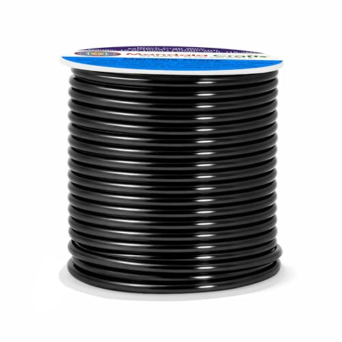 Mandala Crafts 12 Gauge Black Anodized Aluminum Craft Wire, 60 FT | Colored, Flexible, Bendable, for Bonsai, Armature, Sculpting, Wire Wrapping, Jewelry Making, Weather & Tarnish Resistant - color: Black, size: 12 Gauge
