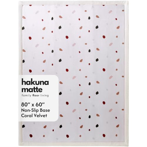 Hakuna Matte CloudSoft Baby Play Mat for Floor 60" x 80" Confetti - color: Confetti, size: 60" x 80"