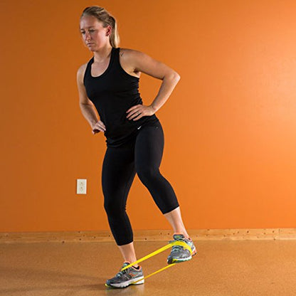 Prism Fitness Smart Mini Flat Bands - color: Yellow, size: 2 x 11"/Light