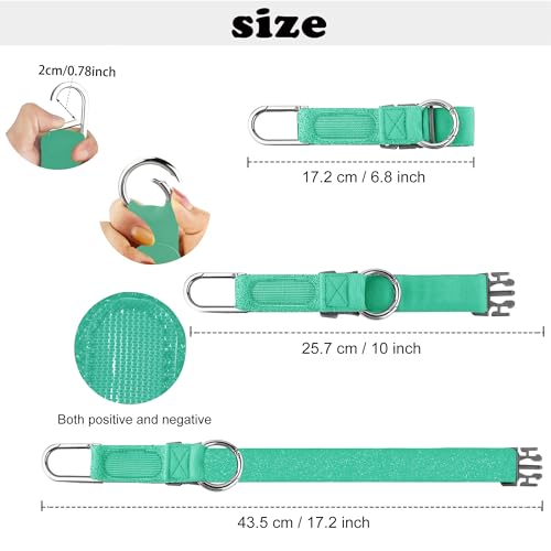 ZINZ Elastic Jacket Gripper Travel Strap with D-Ring Hooks and Buckle, Suitcase Straps Belts Travel Accessories, Makes Your Hands Free - color: Light Green
