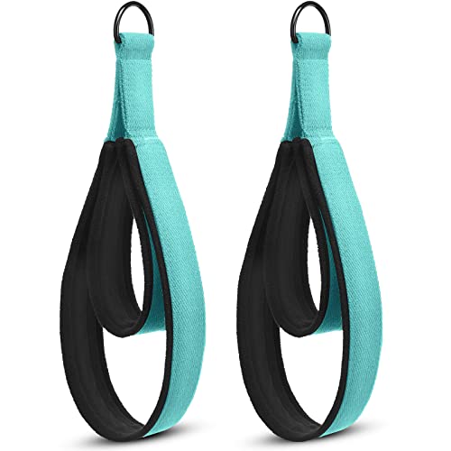 2 Pcs Pilates Straps, Double Loop D-ring Straps for Reformer Pilates