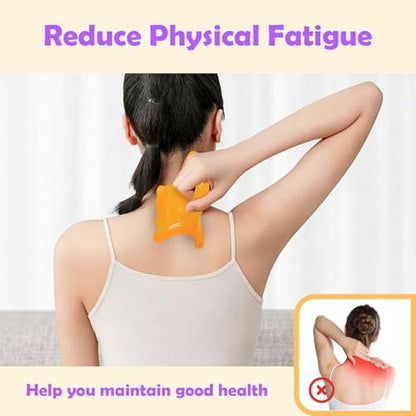 Upgrade Fascia Massage Blaster Tool for Myofascial Release, Cellulite, Muscle Knots, Trigger Points (Resin) Large Cellulite Massager Tool for Body Tension Relief Promote Lymphatic Circulation