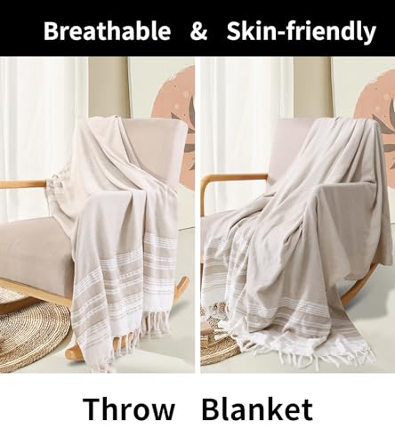Extra Large Turkish Beach Towel Picnic Mat Throw Blanket Oversized Sand Free Quick Dry Giant Boho Sandproof Lightweight Cloud Hawaii Honeymoon Travel Essentials Xl Big Women Men Summer Vacation Gift - color: Grey, size: Giant Large 82''x88''