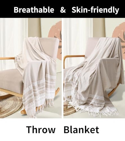 Extra Large Turkish Beach Towel Picnic Mat Throw Blanket Camping Mat Lightweight Oversized Giant Mexican Serape Baja Cobijas Mexicanas Para Mesa Lawn Patio Park Stadium Outside Festival Grass Hammock - color: Teal, size: Giant Large 82''x88''